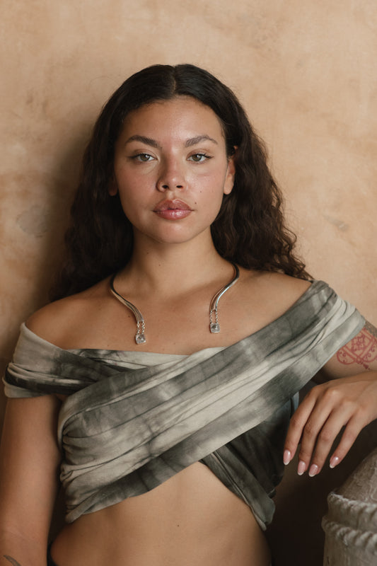 Reflections · Pyrite in Quartz